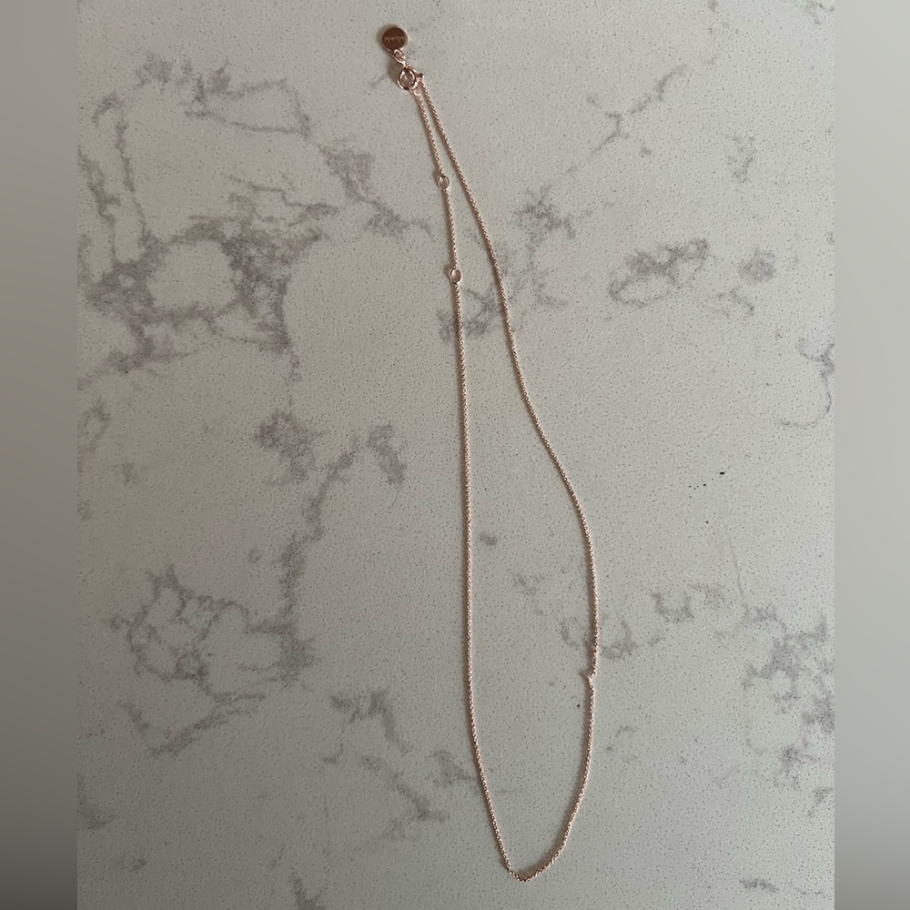 Stella and Dot 18 inch Rose Gold chain